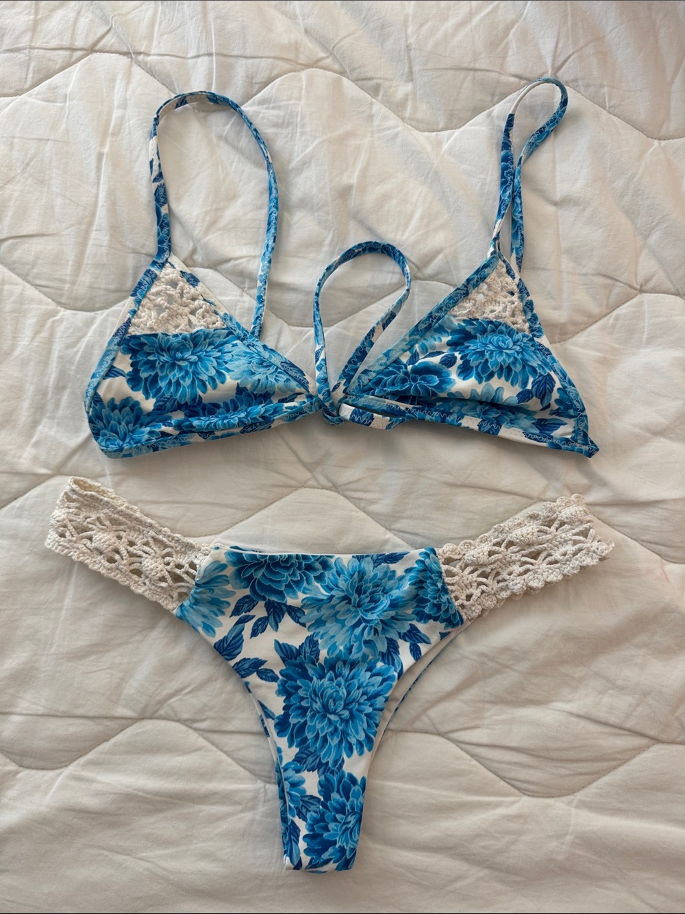 Frankie’s Bikinis Blue Bikini